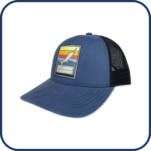 KSCOTT Cabo Sunrise Hat - Steel Blue