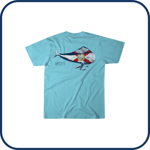 KSCOTT Mahi Flag Tee