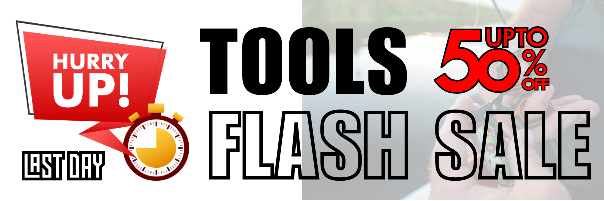 Tools Flash Sale Last Day Email Header